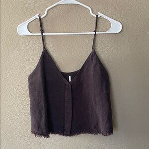 Young Fabulous Broke Brown Top